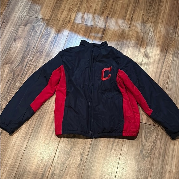 Majestic Other - Cleveland Red and Blue Coat